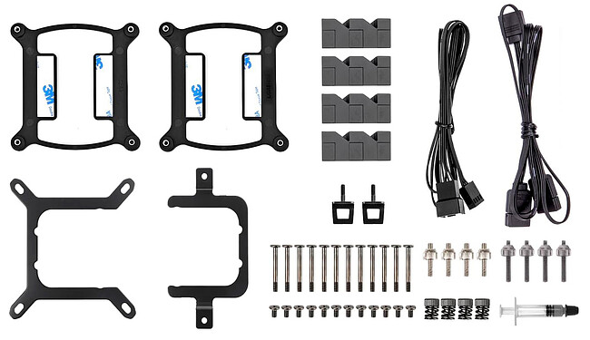 Система жидкостного охлаждения для процессора Thermaltake TH420 V2 ARGB черный (CL-W376-PL14SW-A)