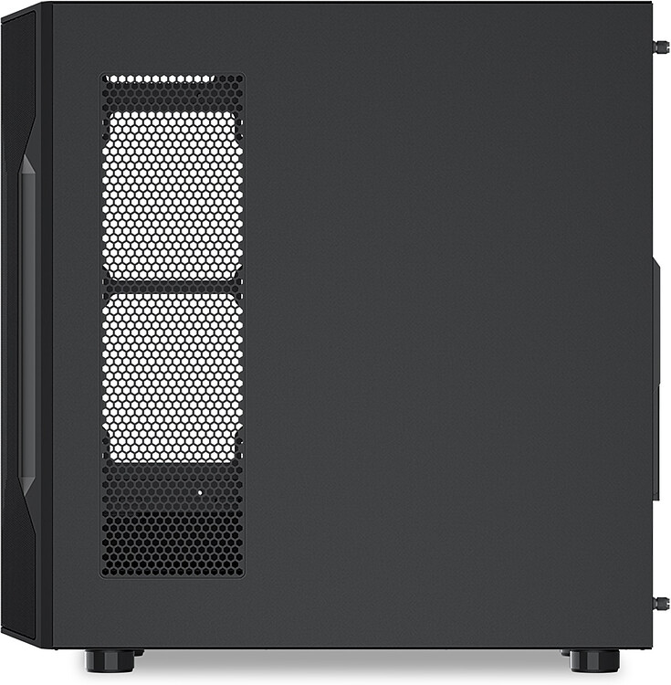 Корпус Sama S40 BK ATX без БП черный (S40-BKAPA4X1-GL)