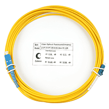 Шнур оптический Cabeus FOP(s)-9-LC-SC-10m Шнур оптический Cabeus FOP(s)-9-LC-SC-10m