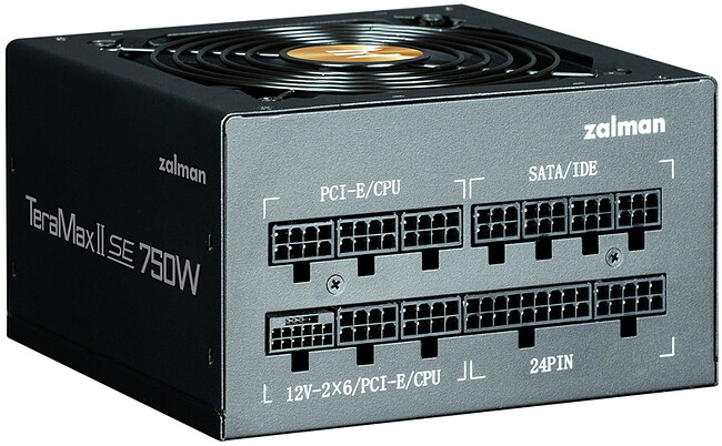 Блок питания Zalman TeraMax II SE 750W (ZM750-TMX2SE)