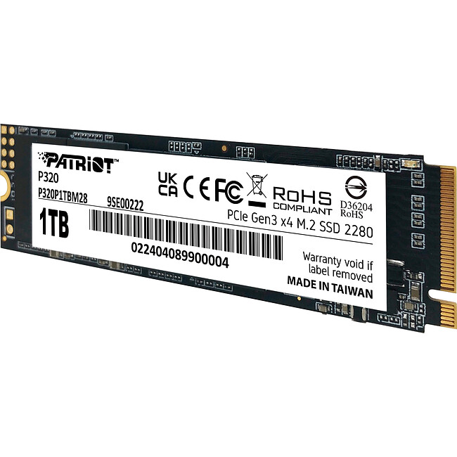 SSD диск Patriot P320 1TB (P320P1TBM28)
