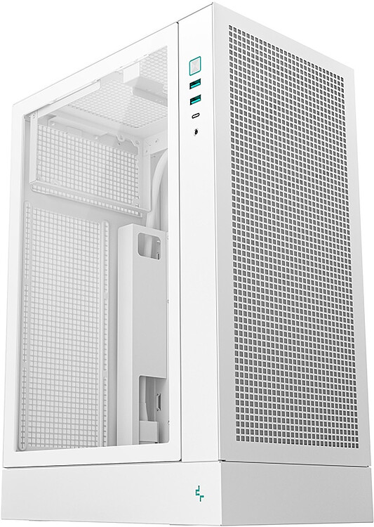 Корпус DeepCool CH170 Plus WH miniITX без БП белый (R-CH170-WHNGM0-G)
