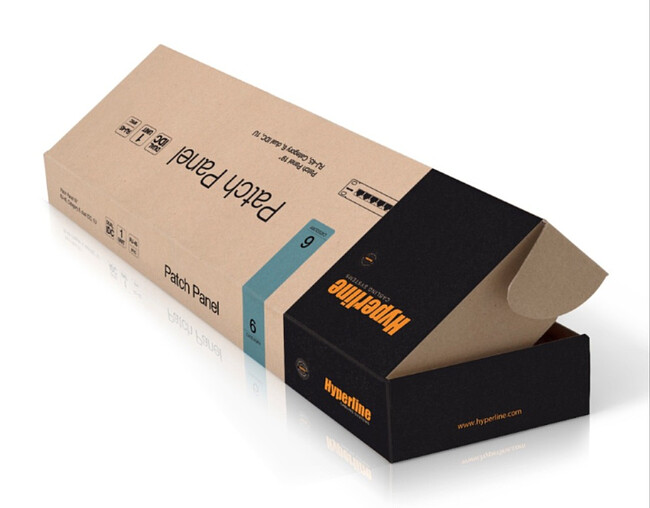 Патч-панель Hyperline PP3-19-24-8P8C-C6-110D