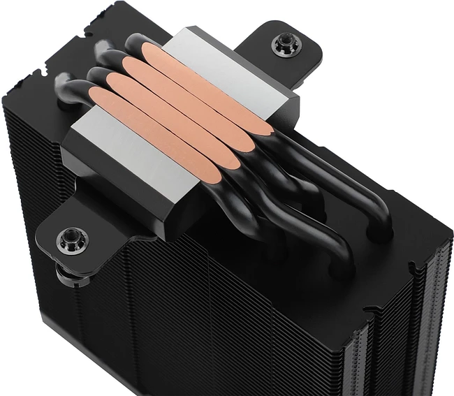 Кулер для процессора Thermalright Assassin Spirit 120 Vision ARGB черный (AS120-VISION-BL-ARGB)