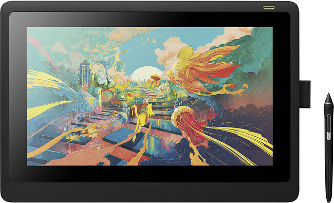 Графический планшет Wacom Cintiq черный (DTK1660K0B)