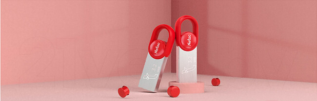 USB Flash-накопитель Netac UM2 USB 3.2 64GB (NT03UM2N-064G-32RE)