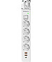 Сетевой фильтр Defender DFS 145 белый (99435)
