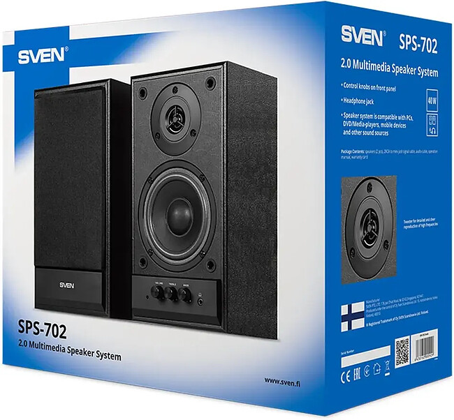 Акустика Sven SPS-702 черный (SV-0120702BL)