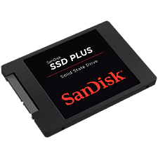 SSD диск SanDisk Plus 1Tb (SDSSDA-1T00-G28)
