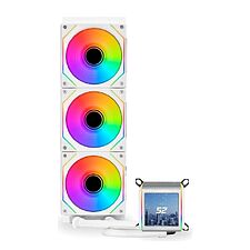 Кулер для процессора Lian Li Galahad II LCD SL-Infinity 360 White (G89.GA2ALCD36INW.00)