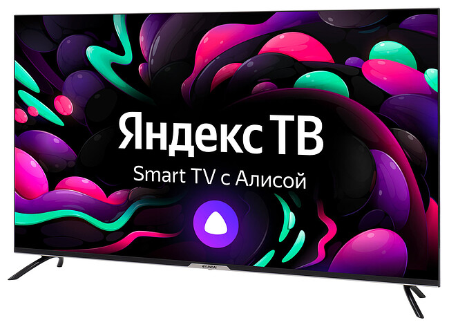 Телевизор Hyundai H-LED50BU7003 черный