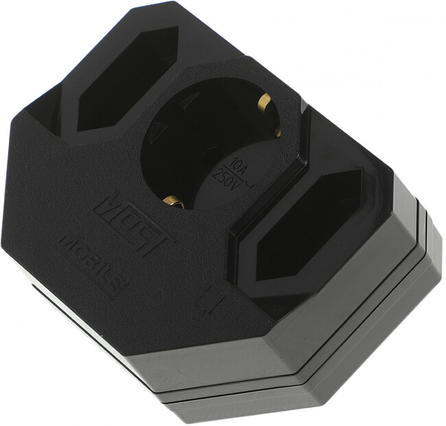 Сетевой фильтр Most MRG 3 розетки коробка черный