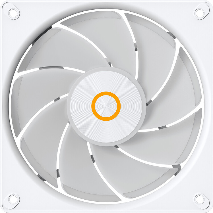 Комплект вентиляторов для корпуса Ocypus Gamma F12 Elite WH ARGB Reverse Blade 3 IN 1 White (Gamma-F12-WH3AM01E-GL)