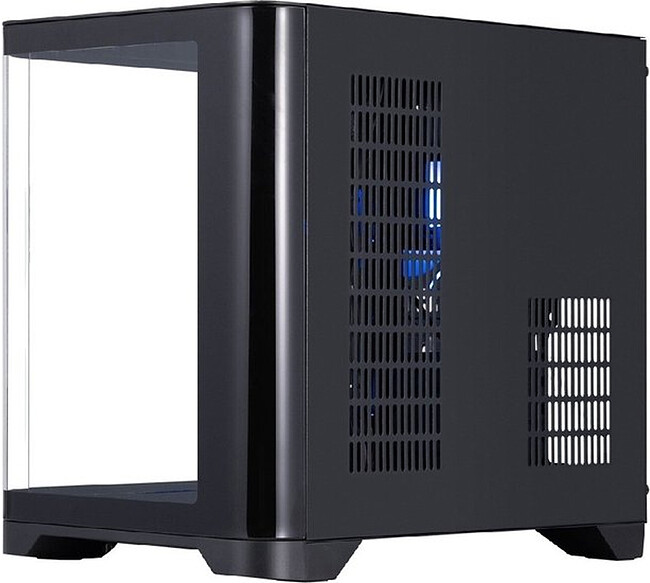 Корпус 1stPlayer UV5 без БП Black (UV5-BK-2FC7R-1FC7)
