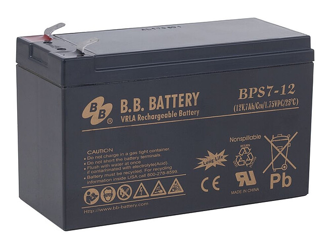 Аккумулятор для ИБП B.B. Battery BPS 7-12