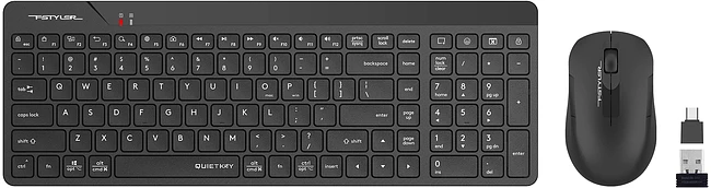 Набор периферии A4Tech Fstyler FG2300 Air2 черный