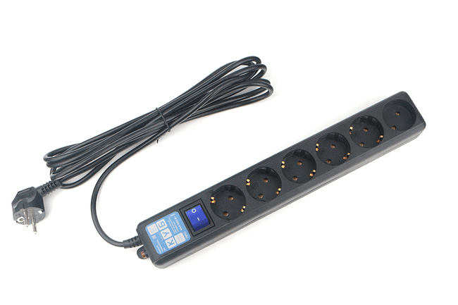 Сетевой фильтр Power Cube SPL(5+1)-16B-P-1,9M White