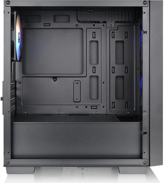 Корпус Thermaltake Versa H16 TG ARGB mATX без БП Black (CA-1Y8-00S1WN-02)