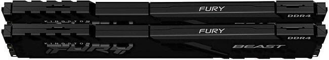 Оперативная память Kingston Fury Beast 2x16GB DDR4 PC4-25600 (KF432C16BBK2/32)
