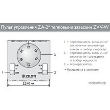 Тепловая завеса Zilon ZVV-1.5W25