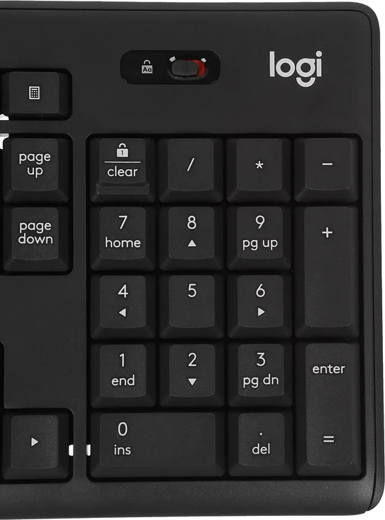Набор периферии Logitech MK370 черный (920-012082)