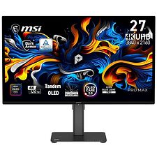 Монитор MSI Pro Max 271UPX12G QD-OLED Black (9S6-3PF8CA-020)