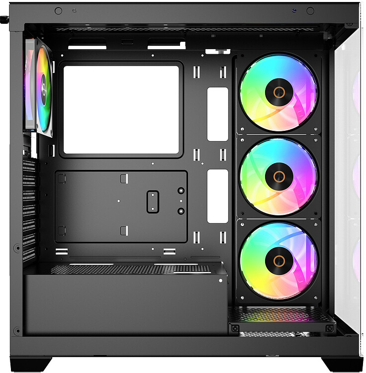 Корпус Ocypus Gamma C72 BK ARGB ATX без БП (Gamma-C72-BKD400XX-GL)