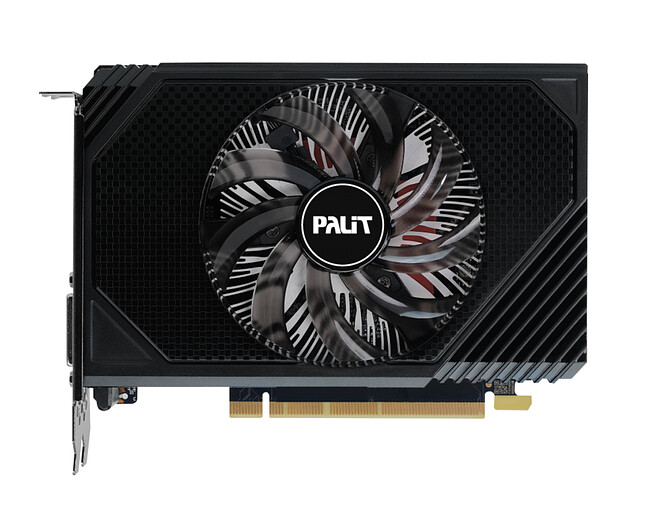 Видеокарта Palit RTX3050 6GB StormX 6GB V1 (NE63050018JE-1072F)