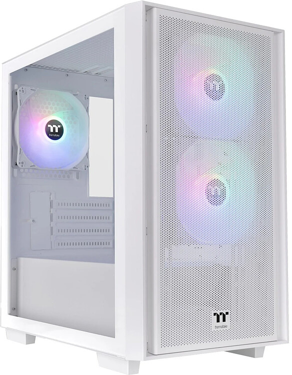 Корпус Thermaltake Versa H16 TG ARGB mATX без БП Snow (CA-1Y8-00S6WN-01)