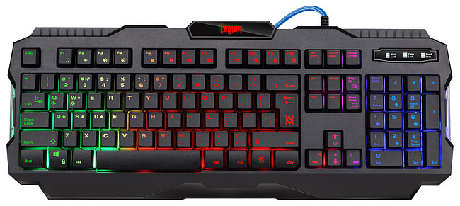 Клавиатура Defender Legion GK-010DL (45010)