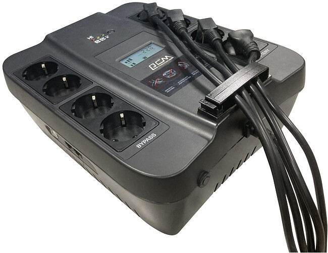 Источник бесперебойного питания Powercom Spider LCD USB (SPD-550U)