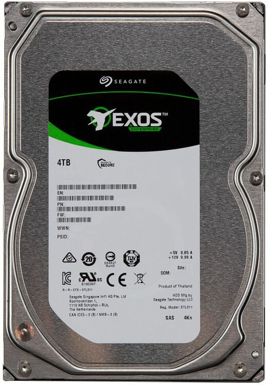 Жесткий диск Seagate Exos 7E10 4TB (ST4000NM001B)