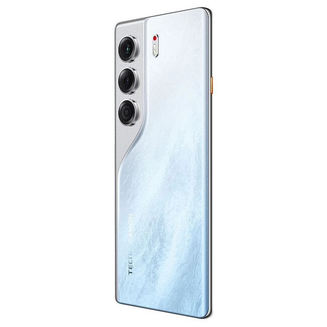 Смартфон Tecno Camon 40 Pro 5G 8GB/256GB Glacier White (CM7)