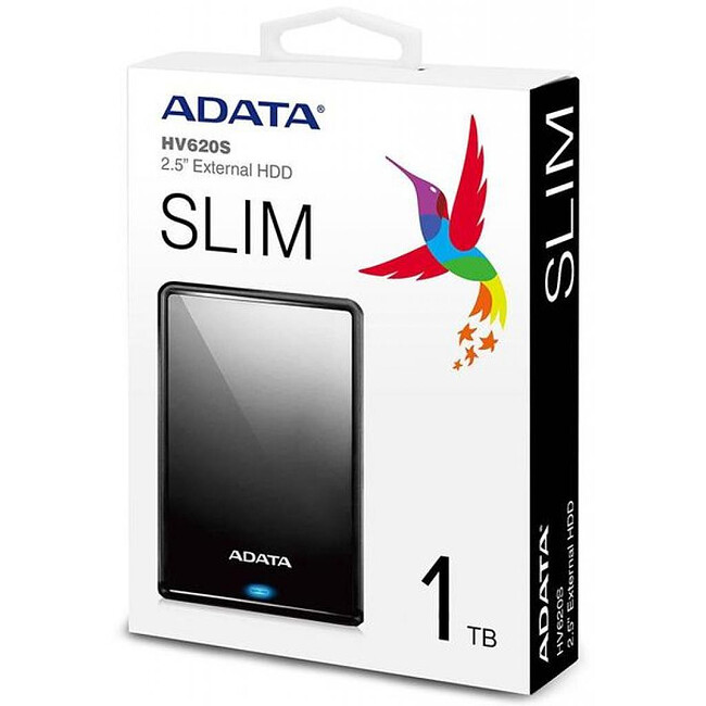 Внешний накопитель A-Data 1TB HV620S (AHV620S-1TU31-CBK)