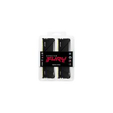 Оперативная память Kingston Fury Beast Black RGB XMP 32GB DDR4 (KF432C16BB12AK2/32)