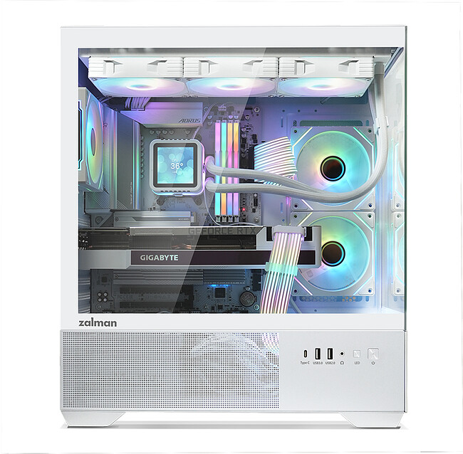 Корпус Zalman Chronix без БП White