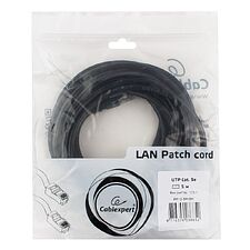 Патч-корд Cablexpert PP12-5M/BK Black