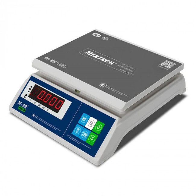 Весы торговые Mertech M-ER 326 AFU-6.1 белый (3734)