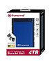 Внешний накопитель Transcend 4Tb синий (TS4TSJ25H3B)