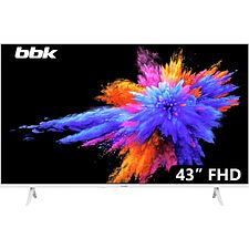 Телевизор BBK 43LEM-1054/FTS2C W белый