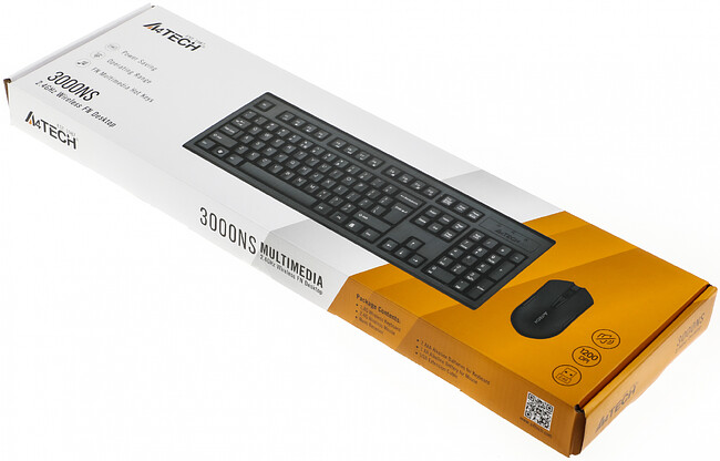 Набор периферии A4Tech Wireless Desktop 3000NS