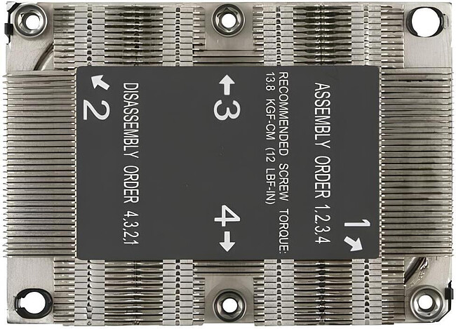 Радиатор для процессора Alseye ASI3647-A4HCA1UHZP0067PS