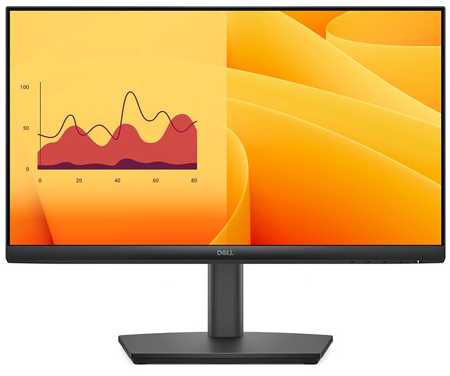 Монитор Dell E2225HSM черный