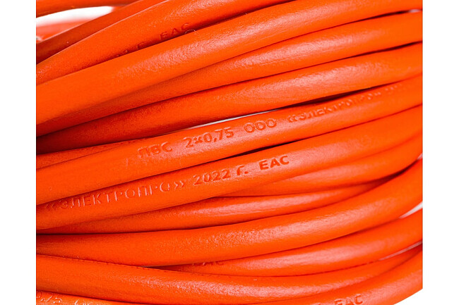 Удлинитель Эра UPx-1-2x0.75-10m-IP44 оранжевый (Б0043036)