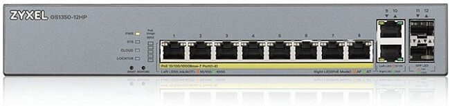 Коммутатор Zyxel GS1350-12HP-EU0101F