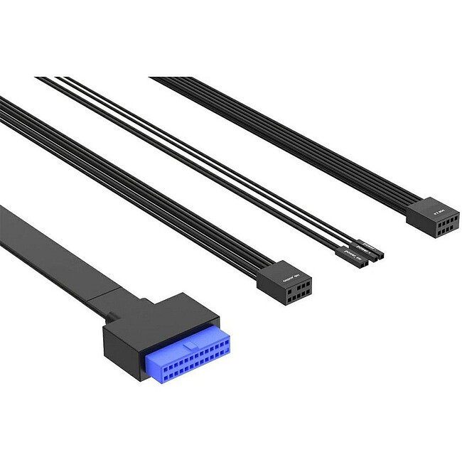 Корпус ID-Cooling View 500 ARGB без БП черный