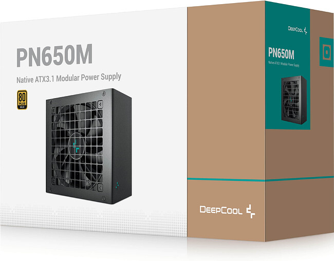 Блок питания DeepCool PN650M 650W Black (R-PN650M-FC0B-EU)