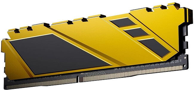 Оперативная память Netac Shadow 16Gb DDR4 Yellow (NTSDD4P26SP-16Y)