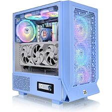 Корпус Thermaltake Ceres 330 TG ARGB Hydrangea Blue E-ATX без БП (CA-1Y2-00MFWN-00)