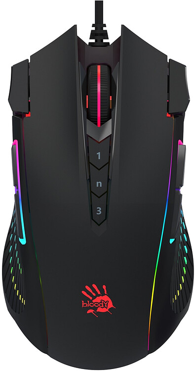 Мышь A4Tech Bloody J90S черный Мышь A4Tech Bloody J90S черный